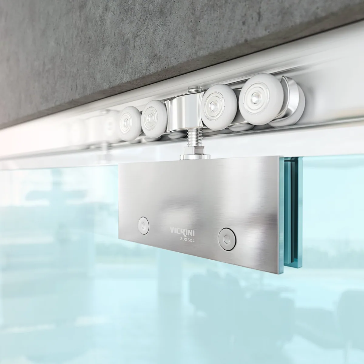 Bánh xe kẹp kính VICKINI 62225 chính hãng