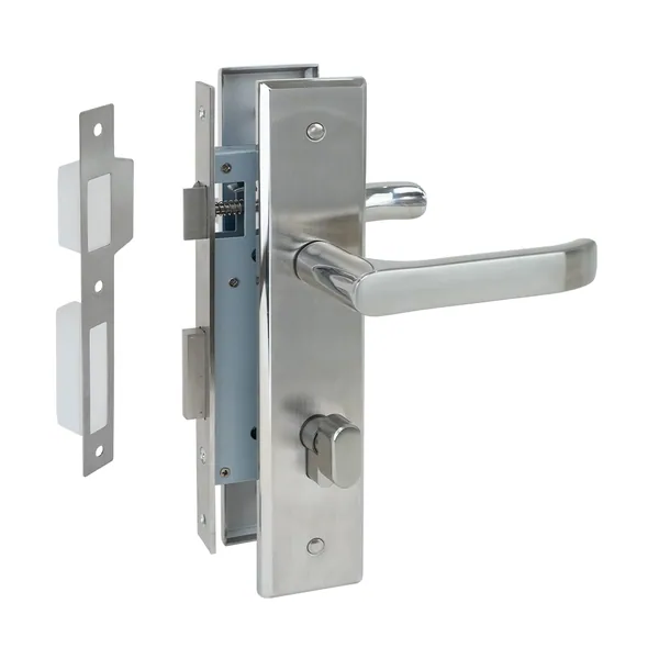 Khóa cửa nẹp lớn VICKINI 37915 chính hãng - khóa cửa inox