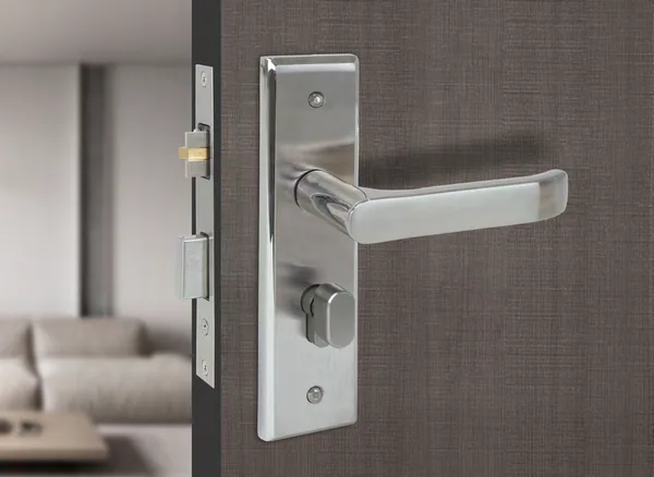 Khóa cửa nẹp nhỏ VICKINI 37415 chính hãng - khóa cửa inox