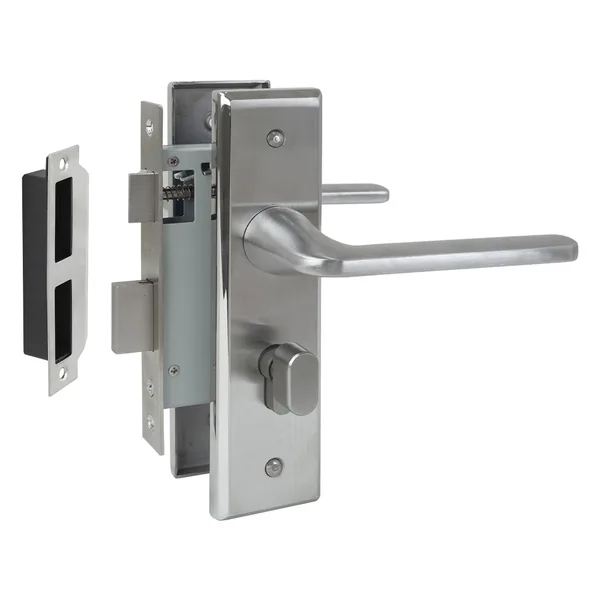 Khóa cửa nẹp nhỏ VICKINI 37510 chính hãng - khóa cửa inox