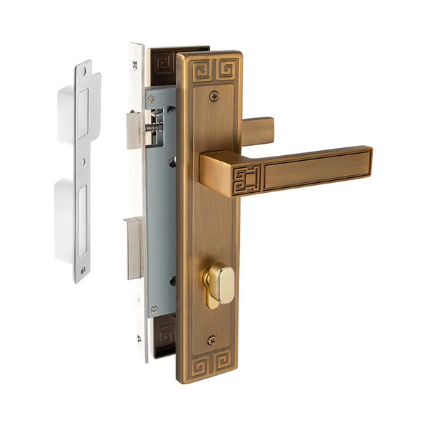Khóa cửa nẹp VICKINI 33017 chính hãng - khóa cửa nhôm lớn