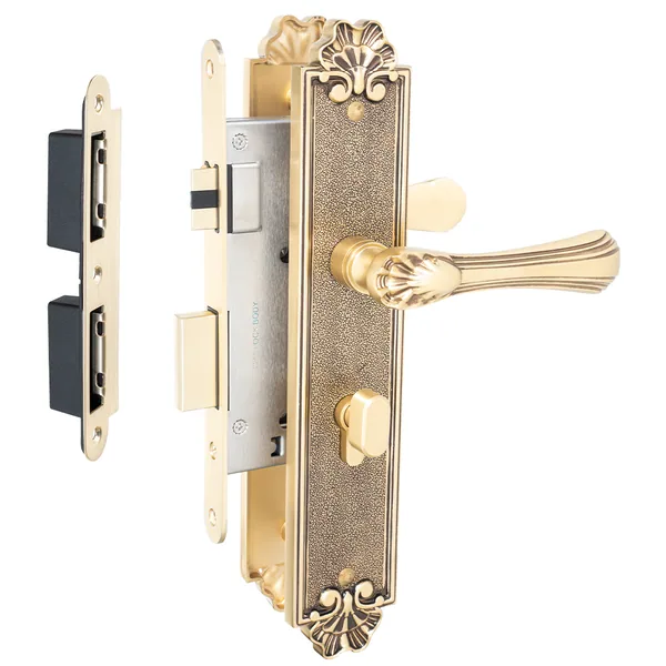Khóa cửa nẹp VICKINI 38505 chính hãng - khóa cửa đồng thau