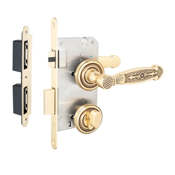 Khóa cửa phân thể VICKINI 38302 chính hãng - khóa cửa đồng thau