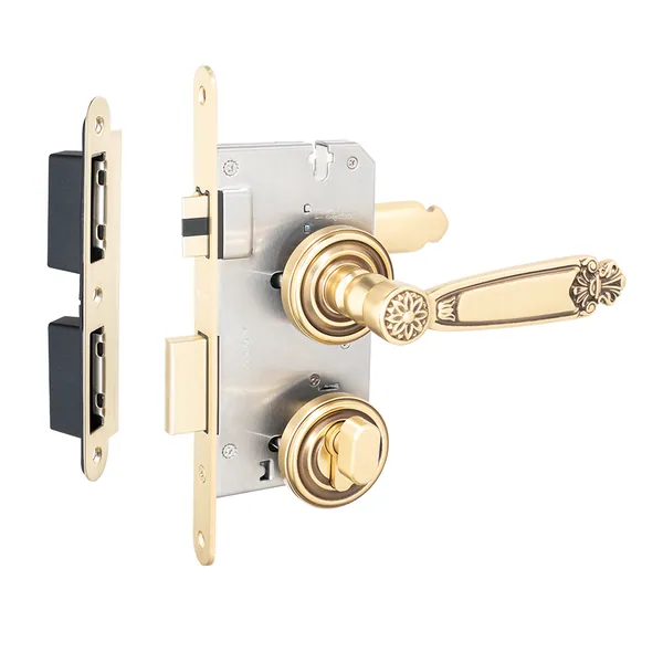 Khóa cửa phân thể VICKINI 38306 chính hãng - khóa cửa đồng thau