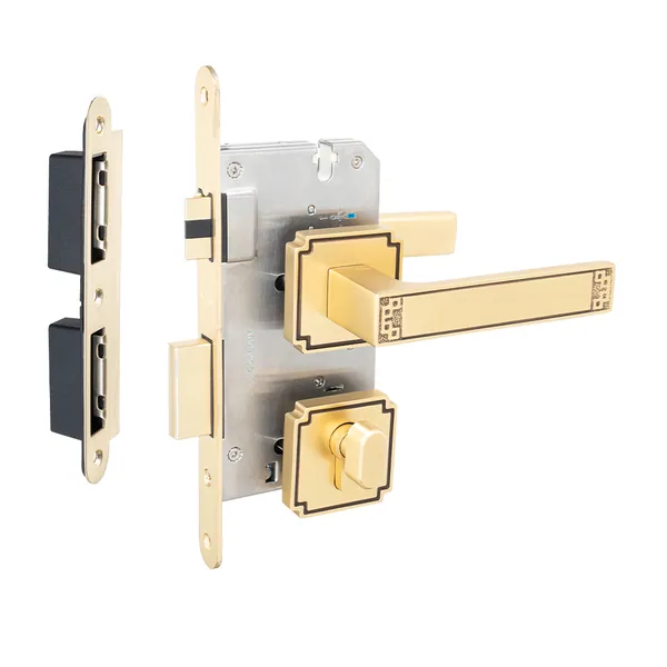 Khóa cửa phân thể VICKINI 38378 chính hãng - khóa cửa đồng thau